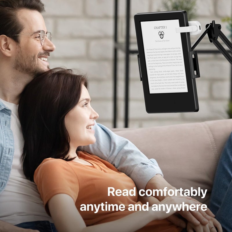 Sycelu RF Remote Control Page Turner for Kindle Paperwhite Oasis eReaders Kobo,Camera Video Recording Remote Triggers, Page Turner for ipad Tablets Reading Novels Comics (White) - Image 3